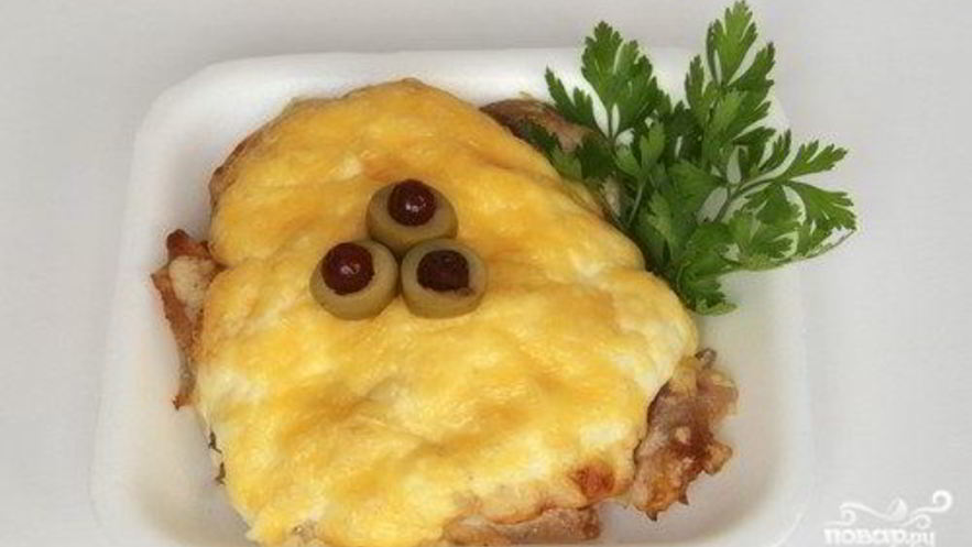 Рецепт курицы по-французски с грибами