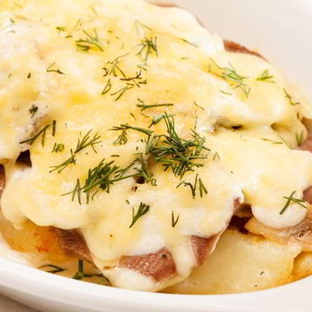 Рецепт Курицы по-французски с картофелем