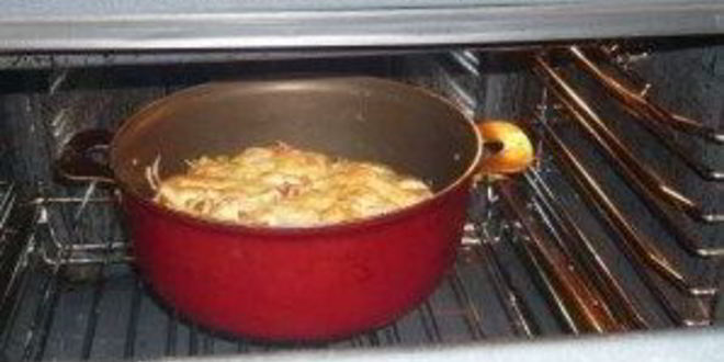 Рецепт курицы по-французски с картошкой