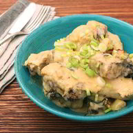 Рецепт Курицы в сливочном соусе по-французски