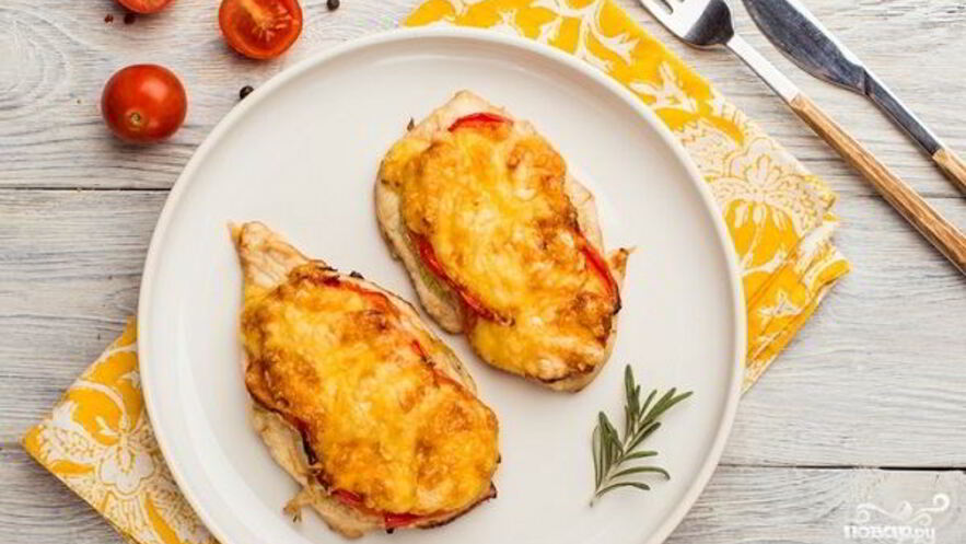 Рецепт мяса по-французски из куриной грудки