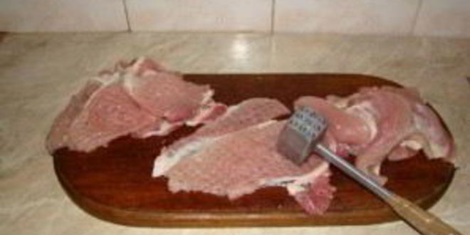 Рецепт мяса по-французски с ананасом