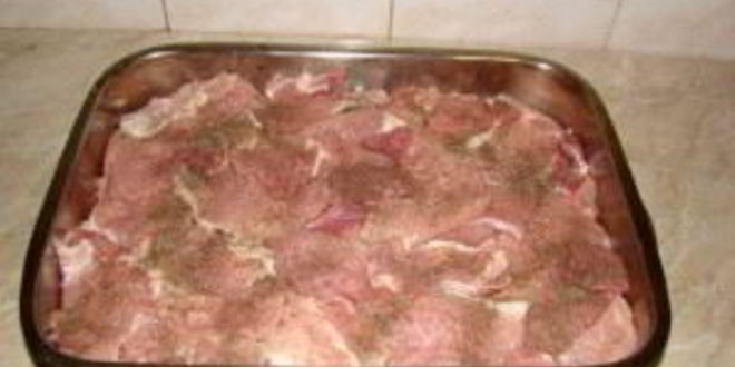 Рецепт мяса по-французски с ананасом