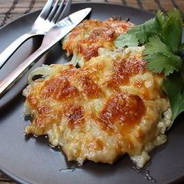 Рецепт Мяса по-французски с брынзой