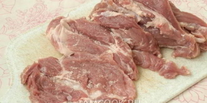 Рецепт мяса по-французски с картофелем