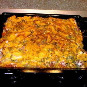 Рецепт Мяса по-французски с солеными огурцами