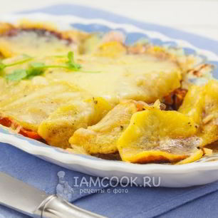 Рецепт Мяса по-французски в микроволновке