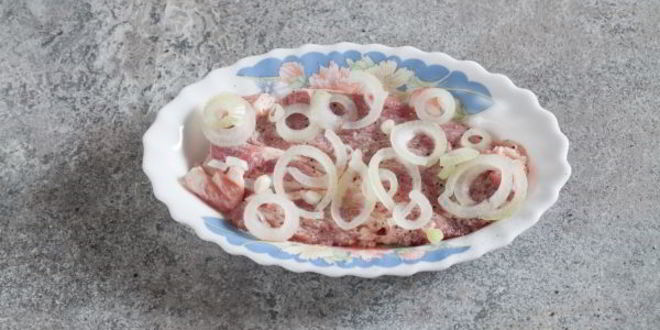 Рецепт мяса по-французски в микроволновке