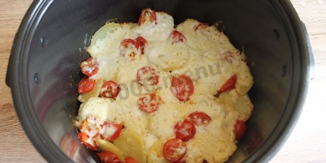 Рецепт мяса по-французски в мультиварке с картофелем