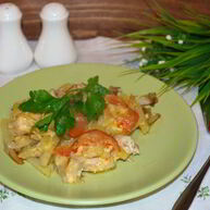 Рецепт Мяса по-французски в сковороде