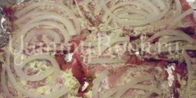 Рецепт мяса с ананасом по-французским мотивам