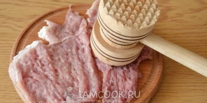 Рецепт свинины по-французски в духовке