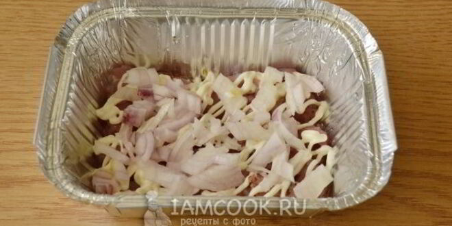 Рецепт свинины по-французски в духовке