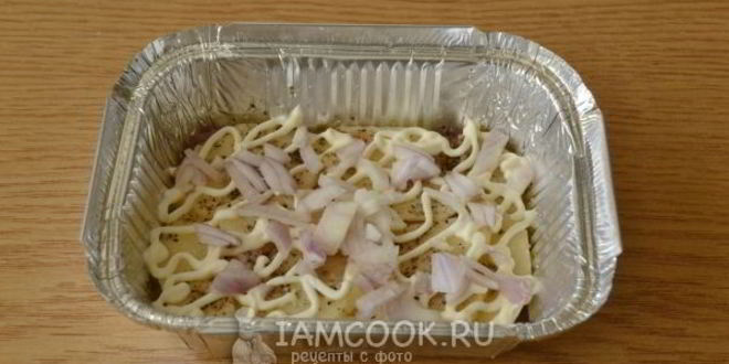 Рецепт свинины по-французски в духовке