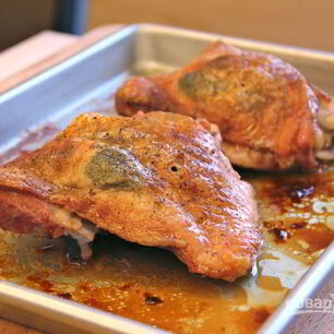 Рецепт Бедра индейки в духовке