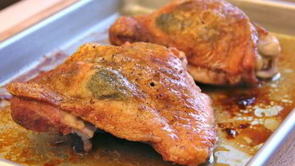 Рецепт Бедра индейки в духовке