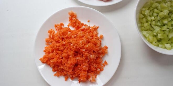 Рецепт булгура с овощами и куриным филе