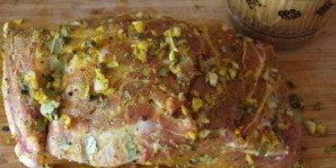 Рецепт буженины, вареной в пакете