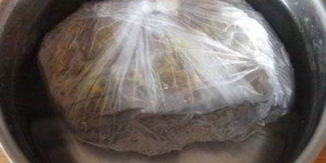 Рецепт буженины, вареной в пакете