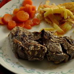 Рецепт Говядины в горчичном соусе