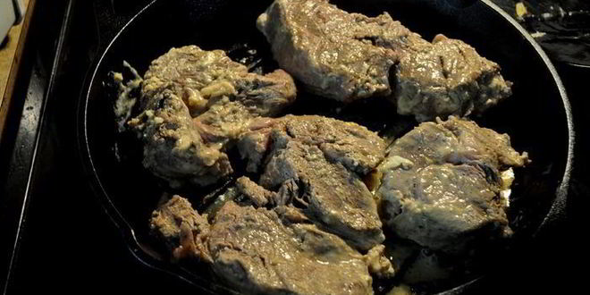 Рецепт говядины в горчичном соусе