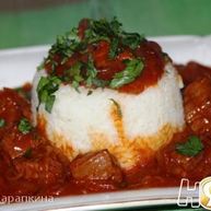 Рецепт Говядины в кисло-сладком томатном соусе