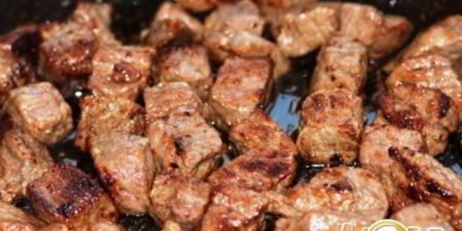 Рецепт говядины в кисло-сладком томатном соусе