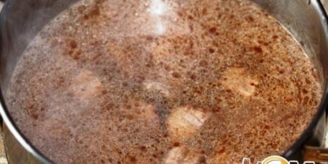 Рецепт говядины в кисло-сладком томатном соусе