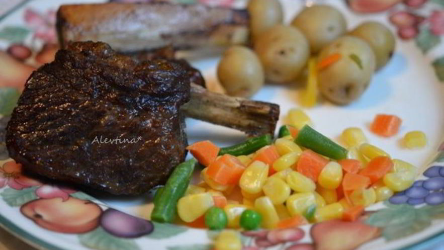 Рецепт говяжьих ребрышек в духовке