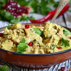 Рецепт Индейки под соусом из грецких орехов