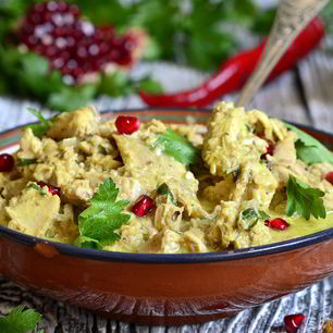 Рецепт Индейки под соусом из грецких орехов