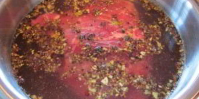 Рецепт копченой баранины