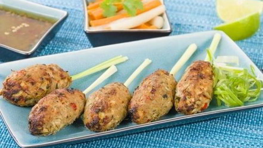 Рецепт куриного кебаба с томатным соусом райта