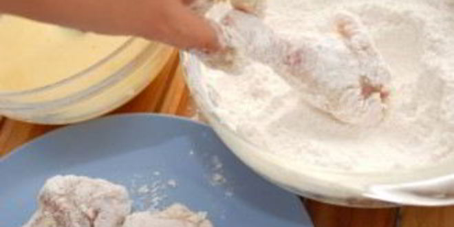 Рецепт куриных бедер в кляре