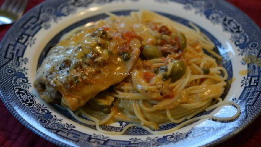 Рецепт куриных бедрышек по-средиземноморски