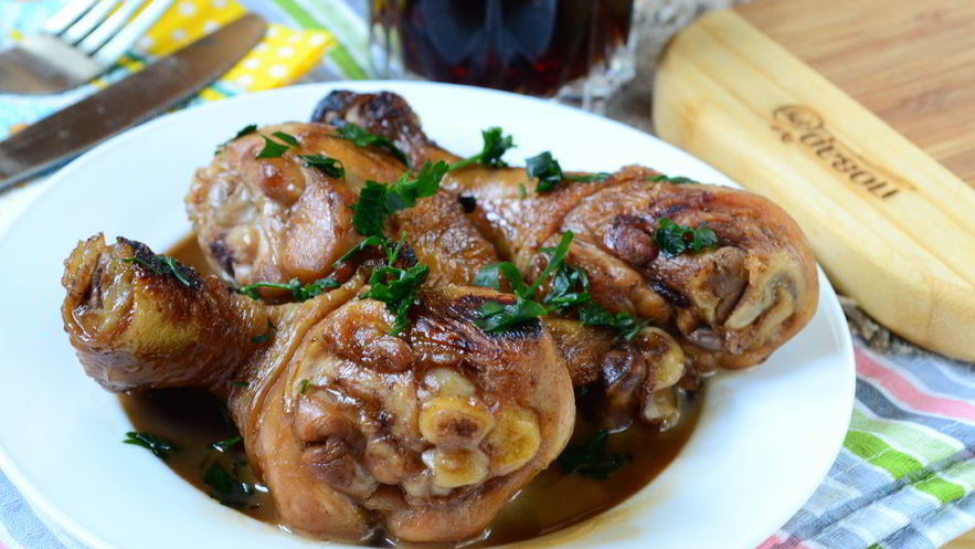 Рецепт куриных голеней в кока-коле