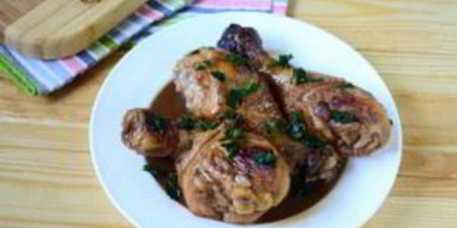 Рецепт куриных голеней в кока-коле