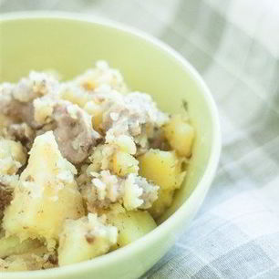 Рецепт Куриных желудков с картошкой