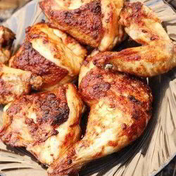 Рецепт Курицы на гриле в соусе из инжира