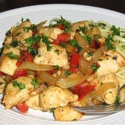 Рецепт Курицы по-басконски