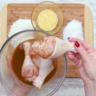 Рецепт Курицы в кокосовой стружке