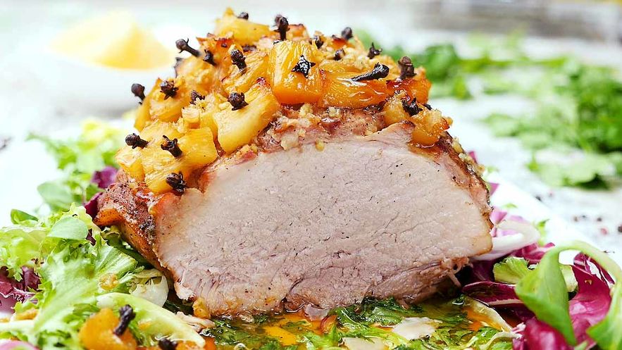 Рецепт мяса по-гавайски