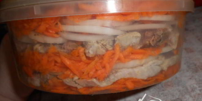 Рецепт мяса по-южному