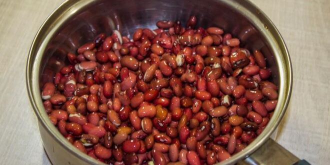 Рецепт мяса с фасолью в томатном соусе