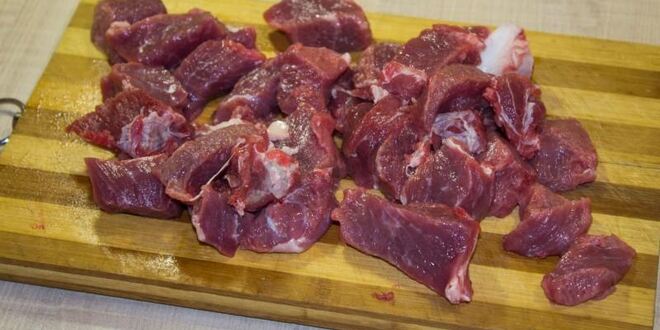 Рецепт мяса с фасолью в томатном соусе