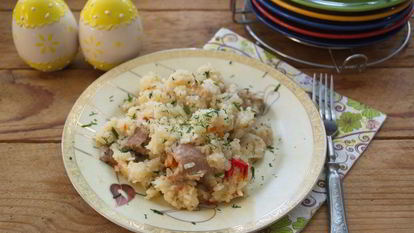 Рецепт Мяса с рисом