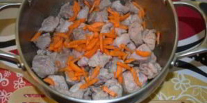 Рецепт мяса с рисом