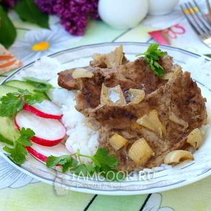 Рецепт Отбивных из говядины в духовке