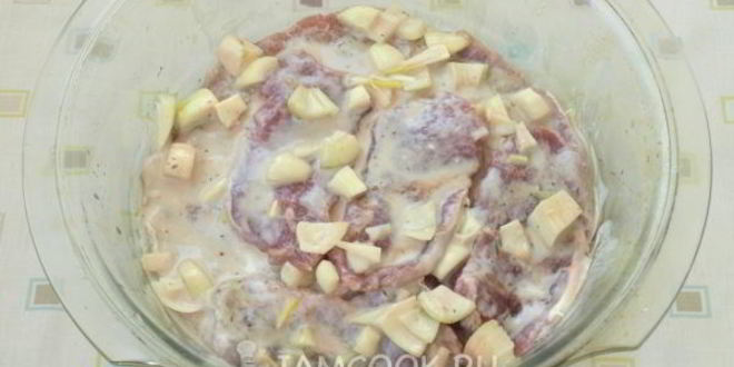 Рецепт отбивных из говядины в духовке