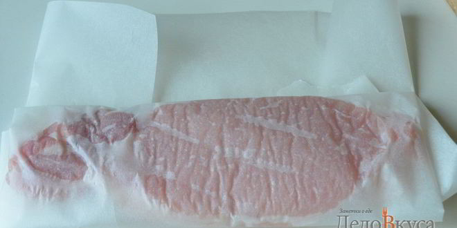 Рецепт отбивных из свинины